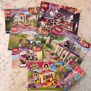 Lego Friends and Shopkins Kinstruction Lot